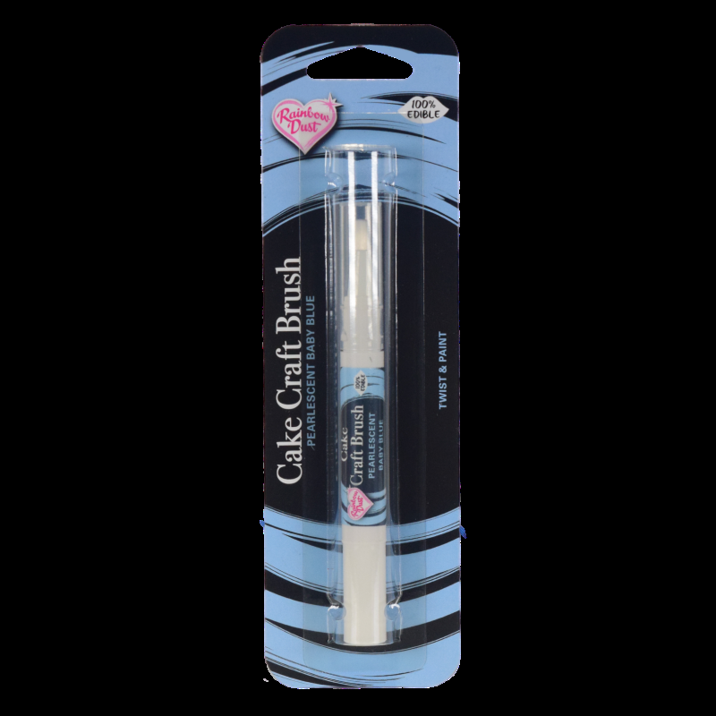Spiselig Pensel Lyseblå - Perfekt til Kager og Søde Sager