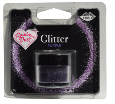 Spiseligt Glimmer Lilla - Rainbow Dust 5 G Tilbud!