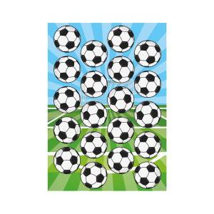 Spiseligt Mini Vaffelpapir Fodbold - Sukkerfri 20 Stk!