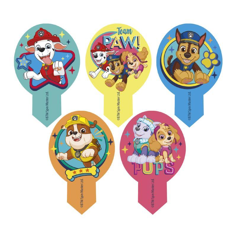Sukkerfri Mini Vaffelpapir Paw Patrol - 20 Stk Festlig Dekorering