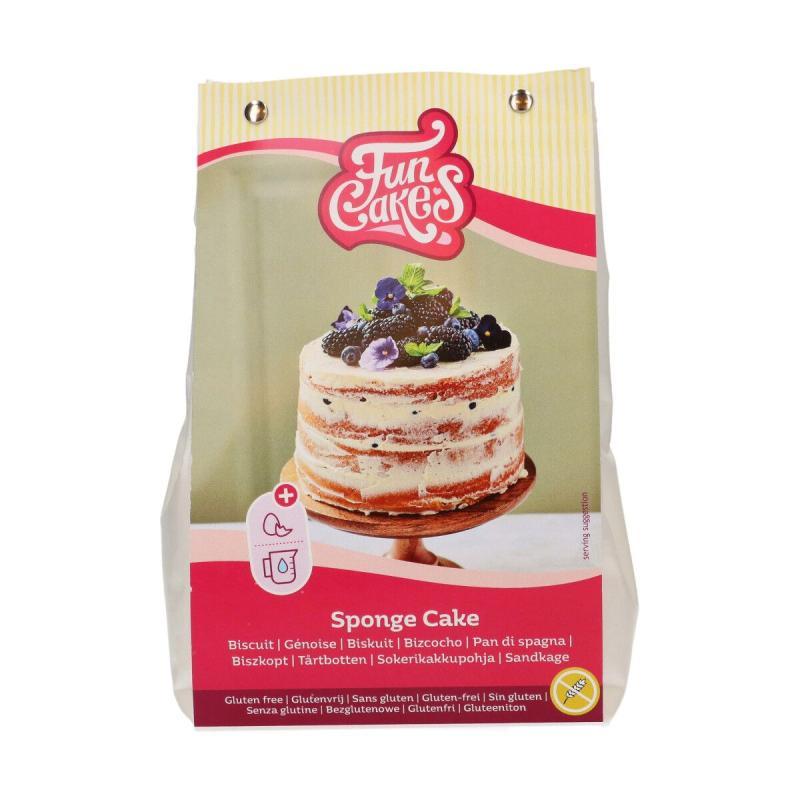 Glutenfri Svampelagkage 500 G fra FunCakes - BageTid.dk