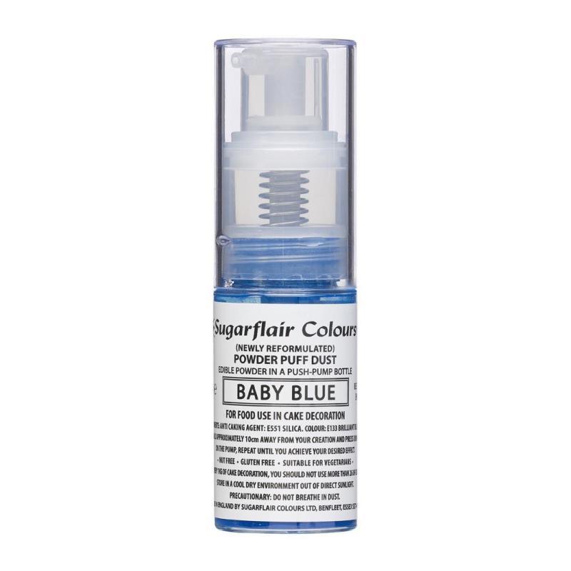 Sprayfarve Baby Blå 30 Ml fra Sugarflair – Ideel til dekoration!