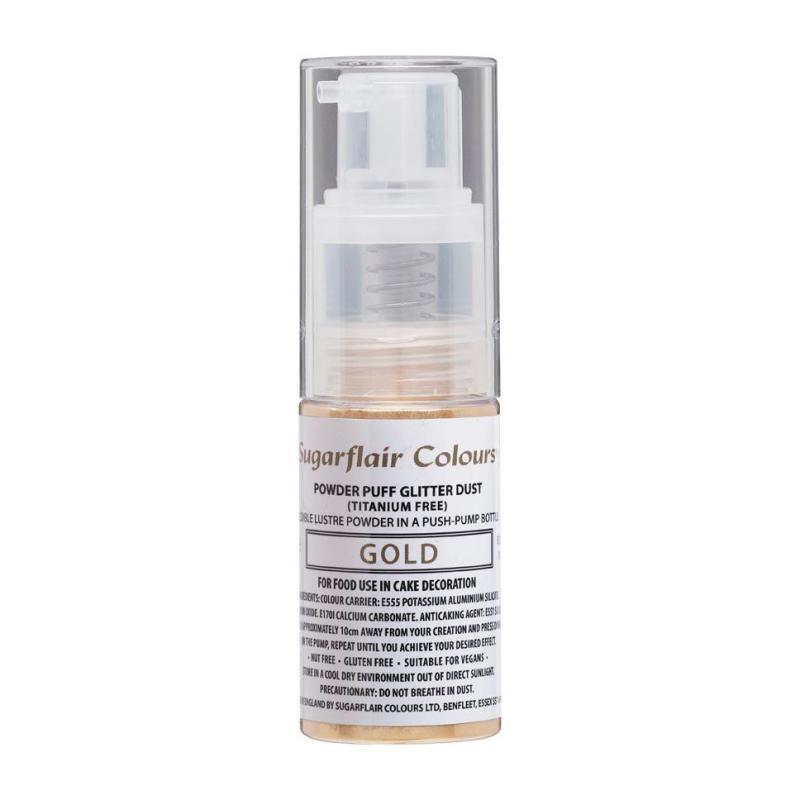 Guld Spray Glimmer 10 G - Elegant Dekoration til Kager