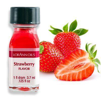 Jordbær Aroma Superkoncentreret 3,7 ml – Intens Smag!