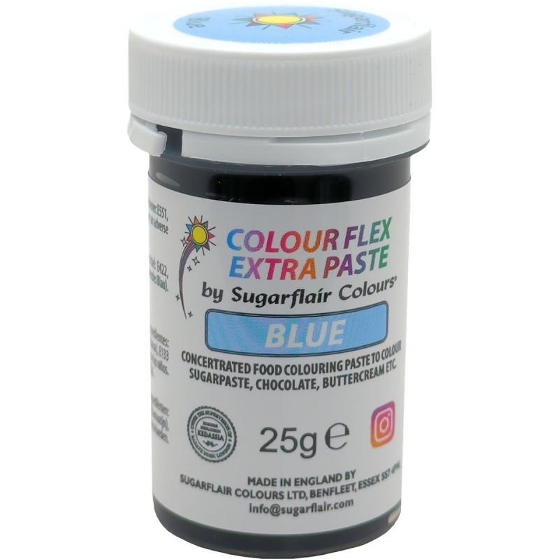 Sugarflair Colourflex Blå Pastafarve 25g - Fantastisk Tilbud!
