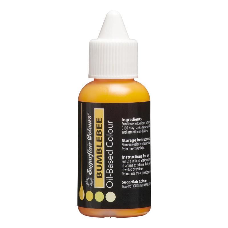 Sugarflair Oliefarve - Bumblebee 30 Ml til Bagning