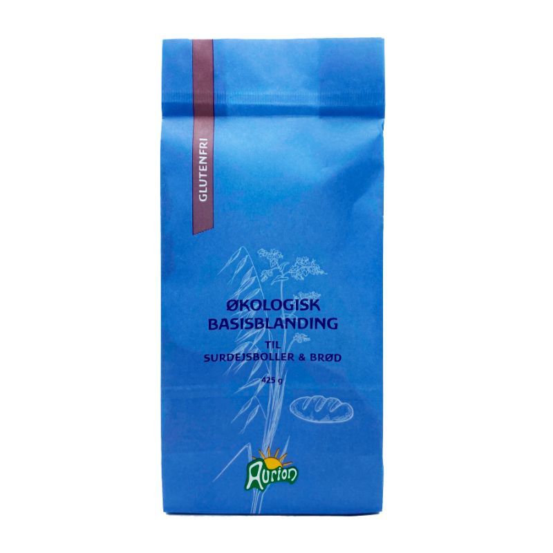 Økologiske Glutenfri Surdejsboller fra Aurion 450 g