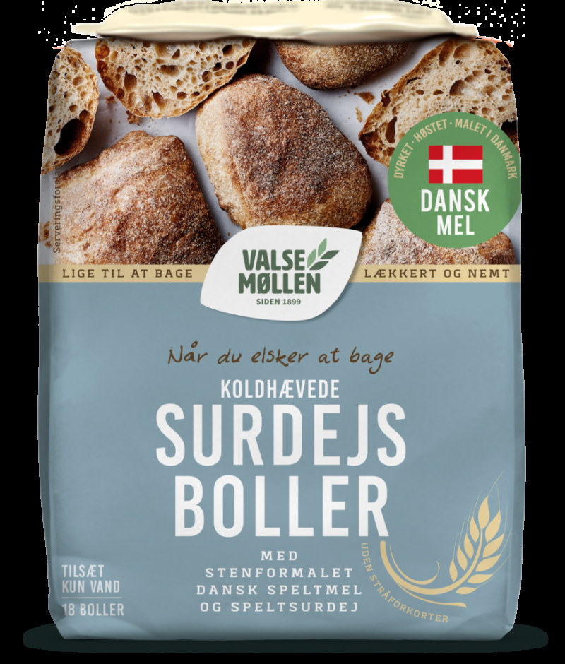 Surdejsboller med Spelt 900 G – Valsemøllen Tilbud!