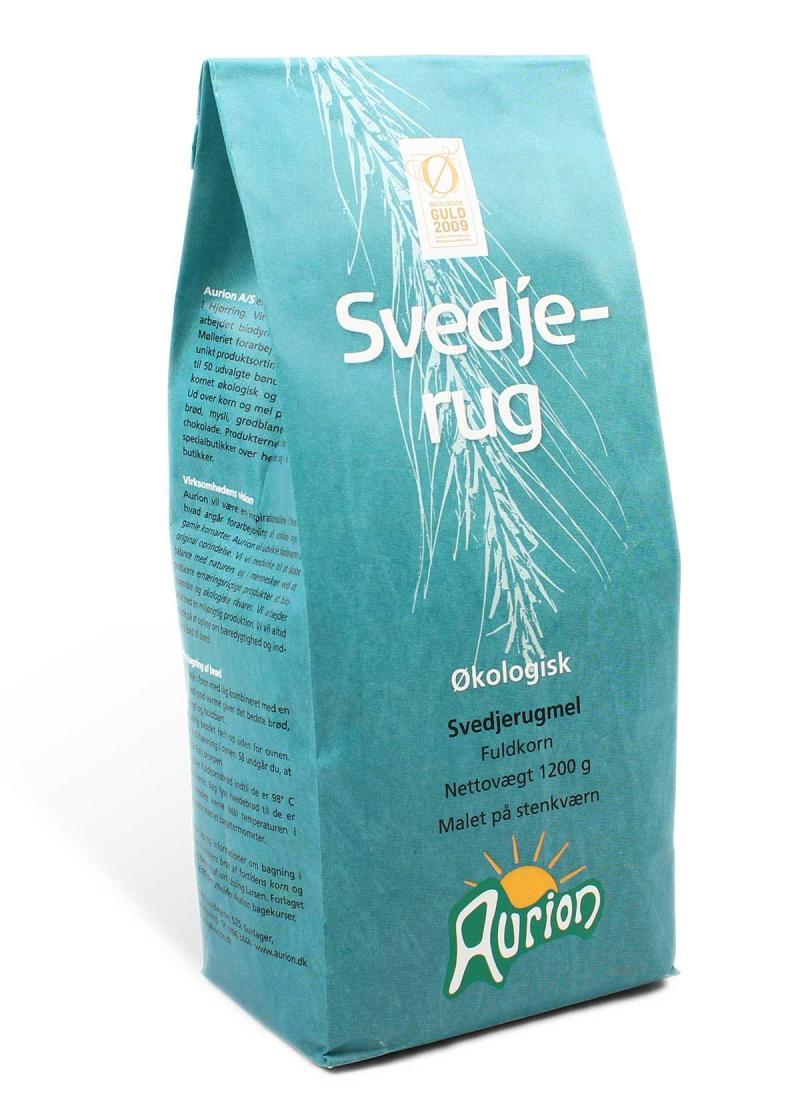 Økologisk Svedjerugmel Aurion 1,2 kg – Fantastisk tilbud!