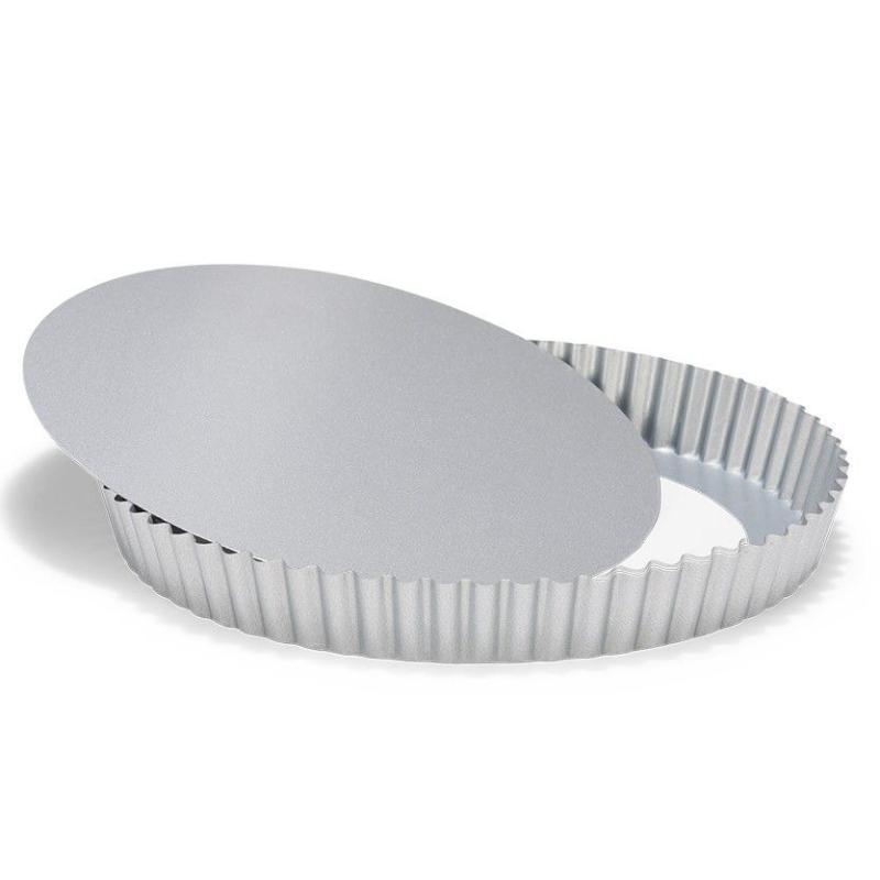 Tærteform Ø24 cm med Løs Bund - Non-Stick Kvalitet