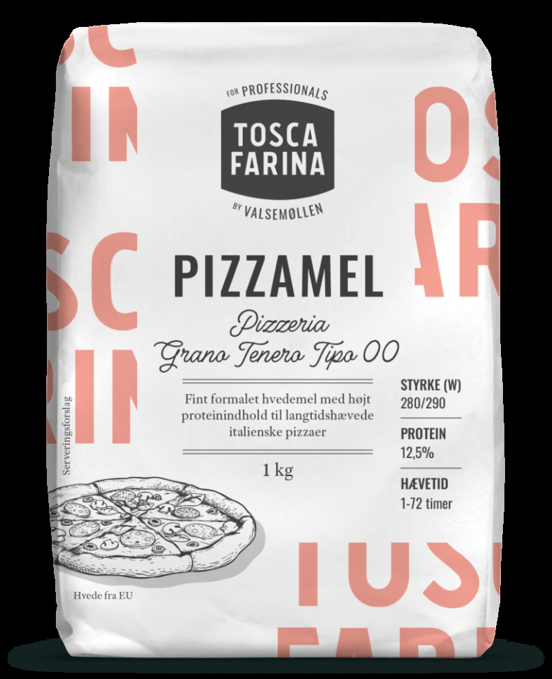 Tosca Farina Pizzamel 1 Kg - Perfekt til bagning!