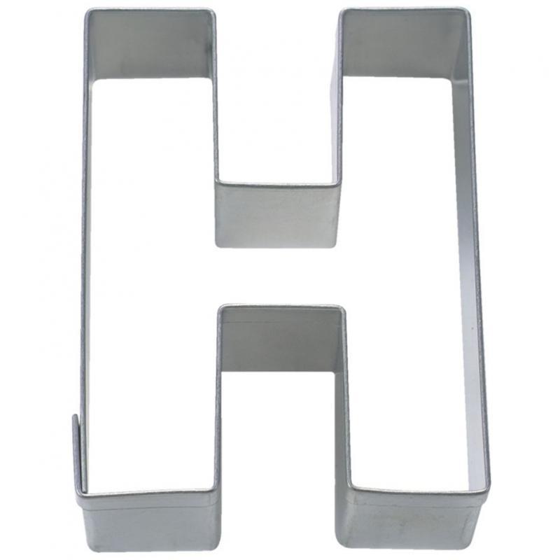 Udstikker til Kager - Bogstav H, 6,5 cm til Bagning