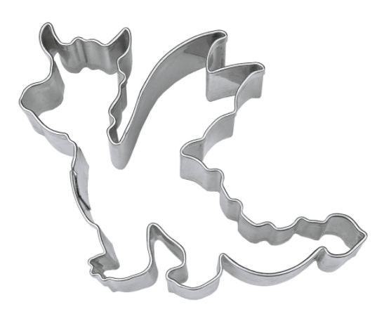 Drage Udstikker 8 Cm - Perfekt til Dyr Tema Kager