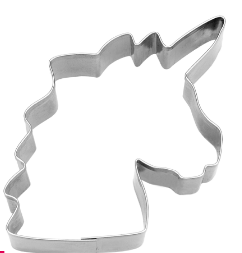 Udstikker til Kager - Enhjørning 7 cm til Fantastisk Bagning