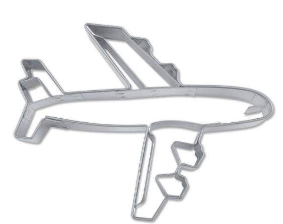 Udstikker til Kager - Fly 7,5 cm til Rejse Tema