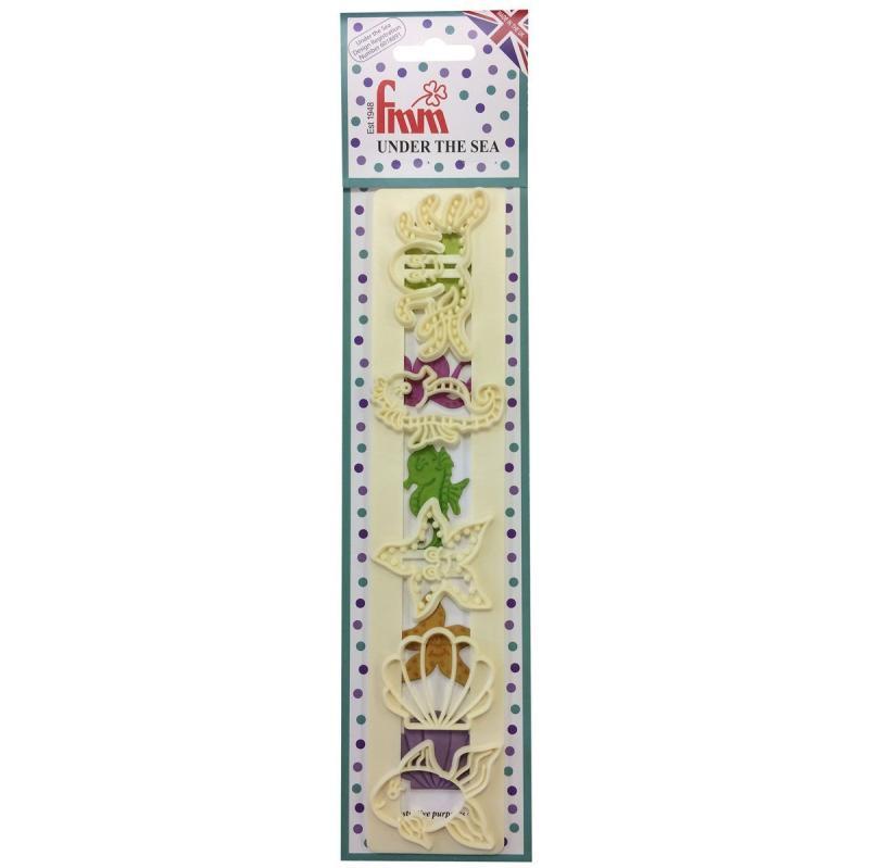 Udstikker Sæt med Havets Dyr - Fantastisk Bageudstyr!