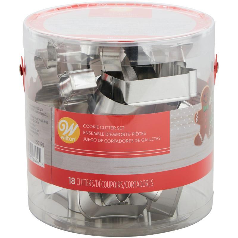 Jul Udstikker Sæt 18 Stk – Ideelt til festlige julekager!