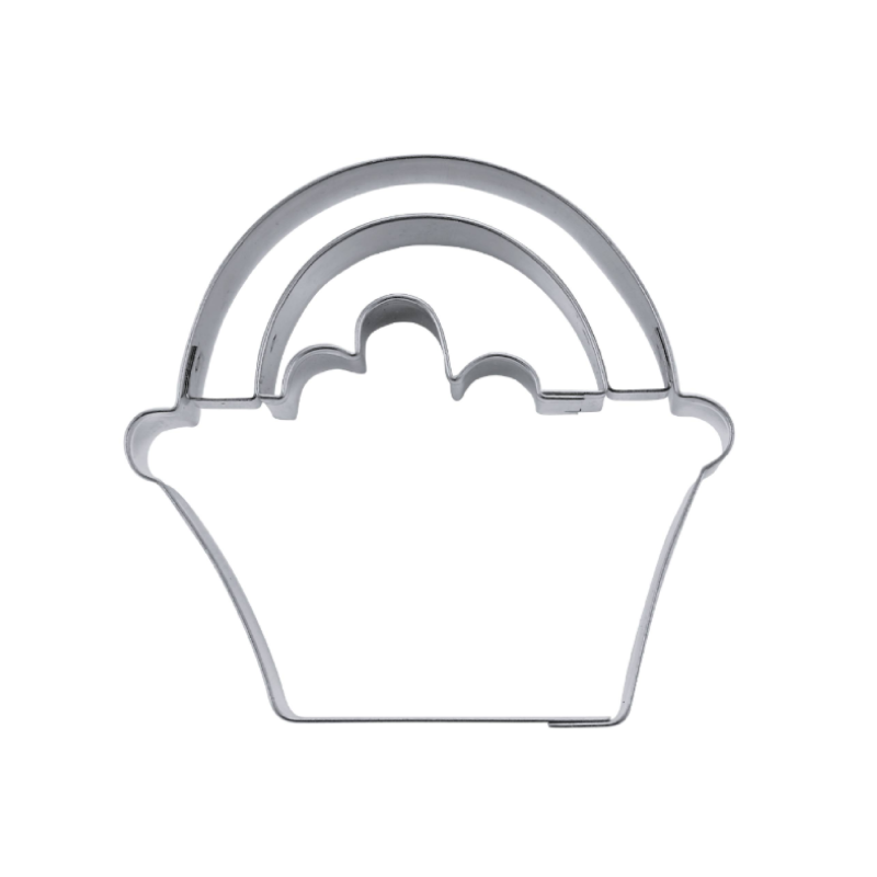 Muffin Udstikker i Rustfrit Stål - Perfekt til Kager!