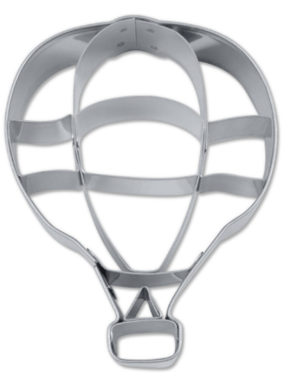 Udstikker i rustfrit stål – Varmluftballon 6,5 cm til bagning