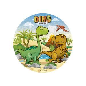 Dino Sukkerfri Vaffelpapir Ø15 cm – Perfekt til Desserter!