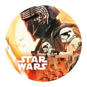 Sukkerfri Star Wars Vaffelpapir Ø20 Cm - Perfekt til Bagning
