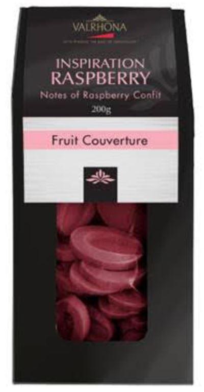 Valrhona Hindbær Couverture 36% - 200 G Chokolade