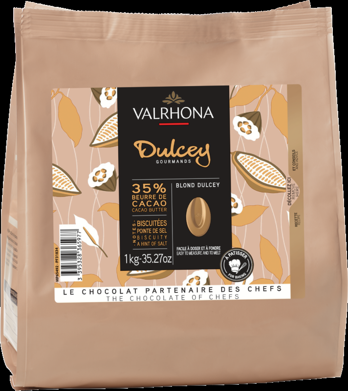 Valrhona Feves Dulcey 35% - 1 Kg Chokolade Tilbud