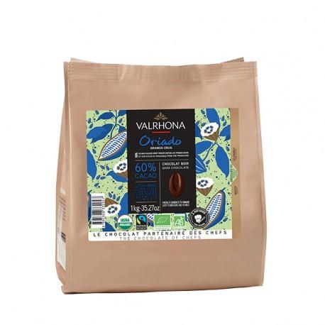 Valrhona Feves Oriado 60% Chokolade 1 Kg på tilbud!