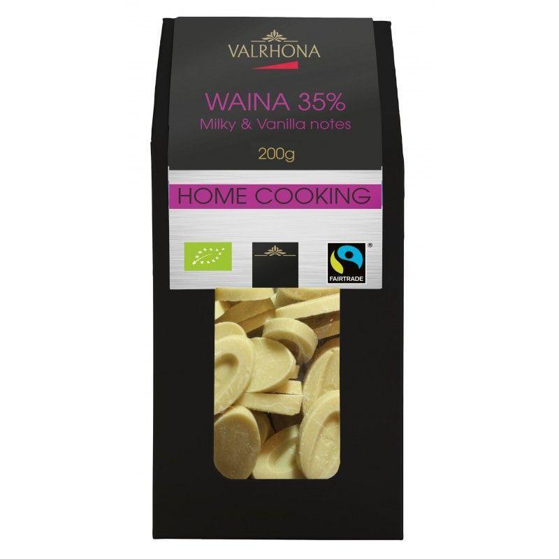 Valrhona Feves Waina 35 - Økologisk Chokolade 200 G