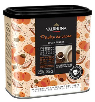 Valrhona Kakaopulver 250 G – Eksklusiv kvalitet til bagning