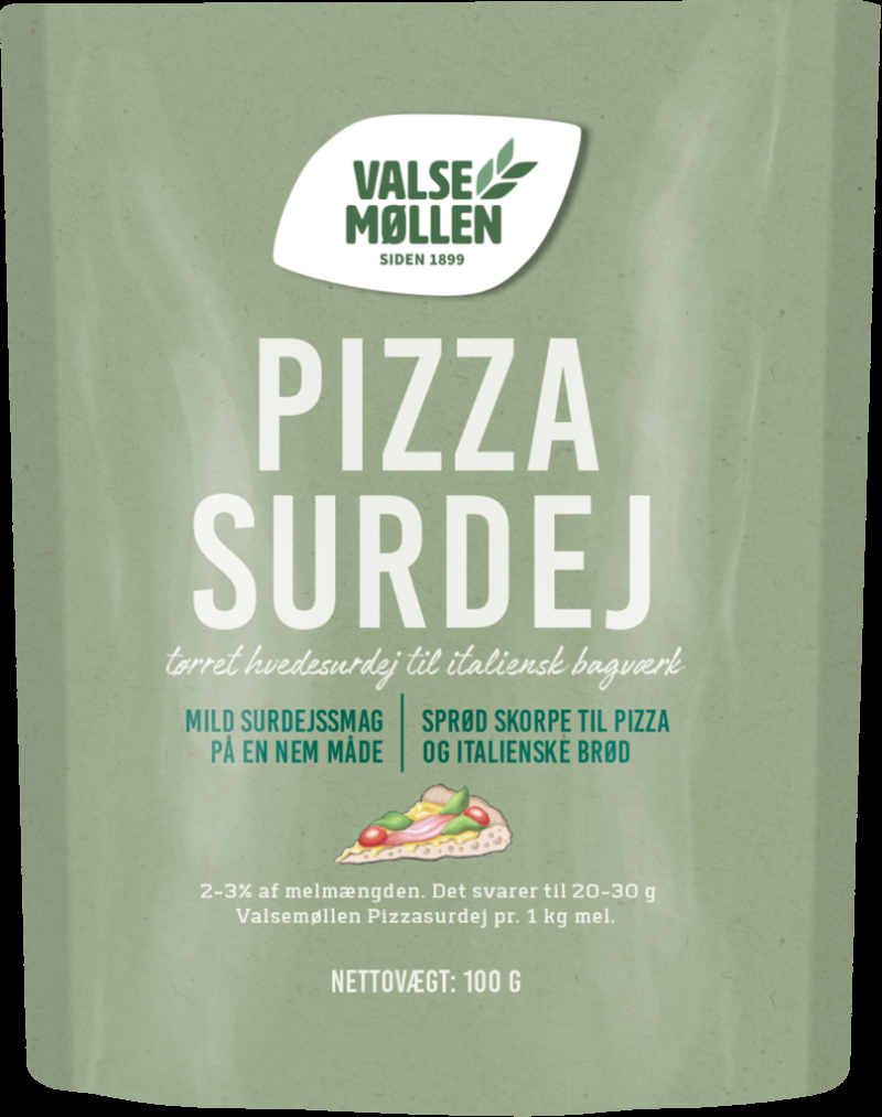 Valsemøllen Pizza Surdej 100g - Ideel til Bagning!