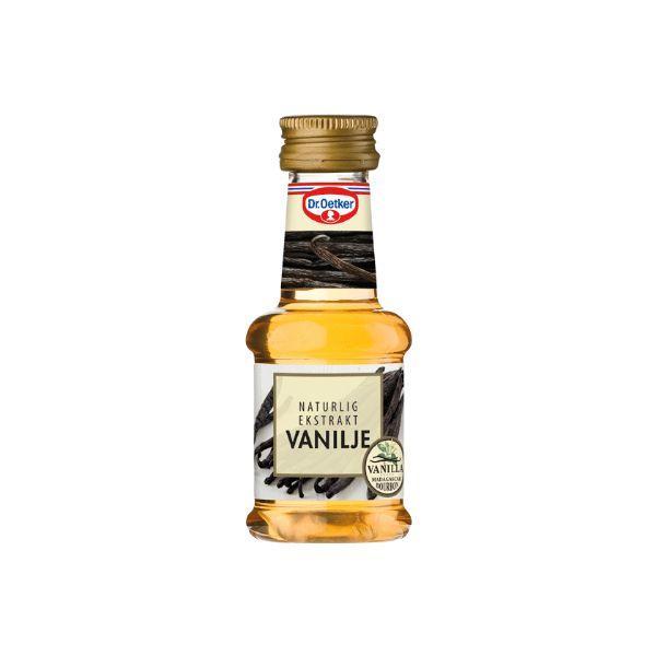 Naturlig Vaniljeekstrakt 38 ml - Kvalitet fra Dr. Oetker