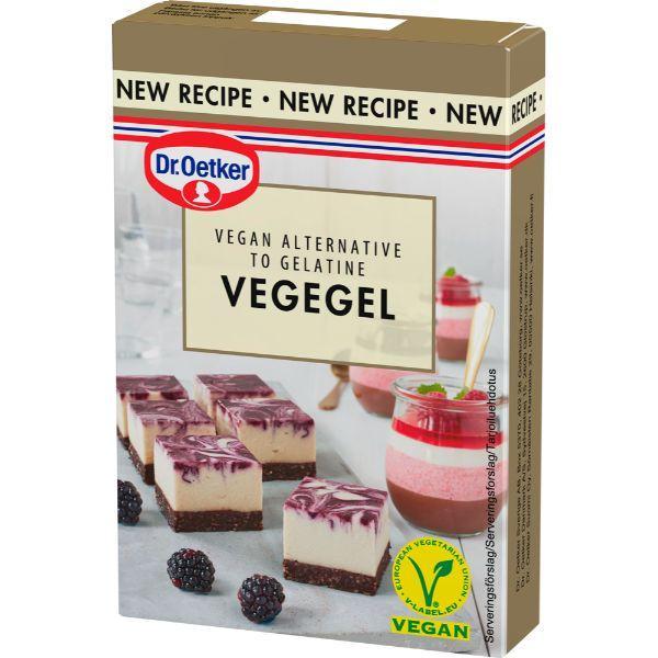 Vegegel 4 Breve - Dr. Oetker til Gelerede Desserter