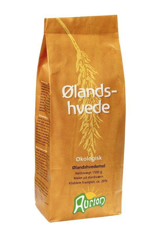 Økologisk Ølandshvedemel Groft Aurion 1,5 kg - Supertilbud!