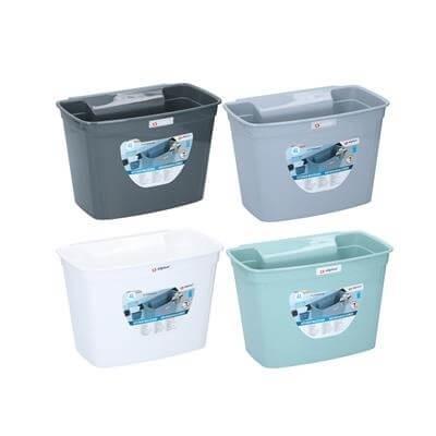 Alpina Hængende Køkken Skraldespand 4L - Mørkegrå Design