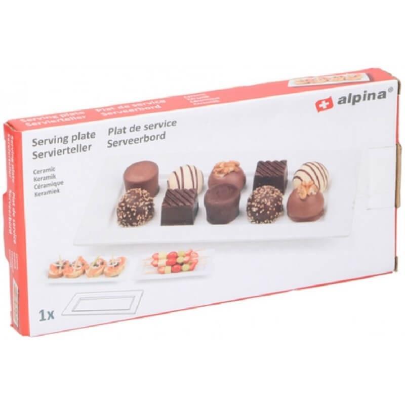 Alpina Serveringstallerken 24,5x12,5 cm – Elegant valg til bordet!