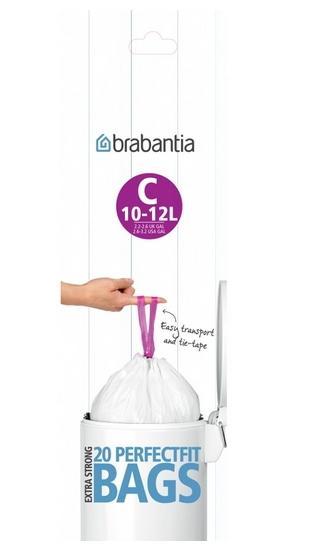 Brabantia 12 Liters Affaldsposer - 20 Stk Rulle M