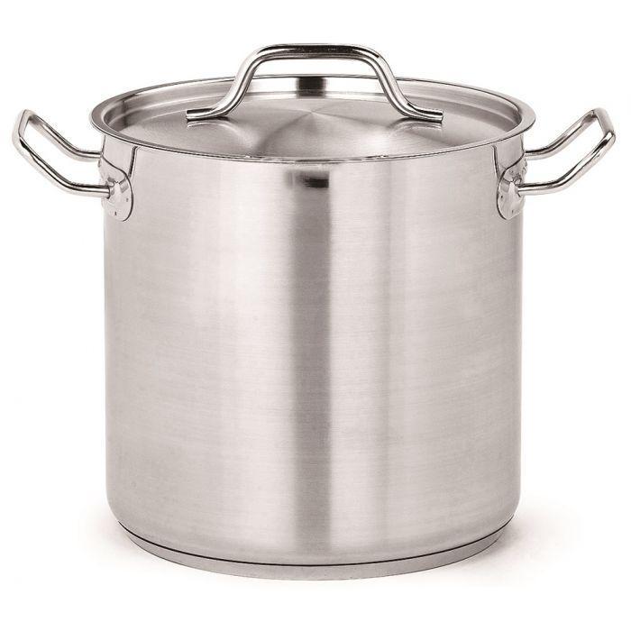 Rustfri Stål Gryde 6,3 L med Låg – Fantastisk Tilbud!