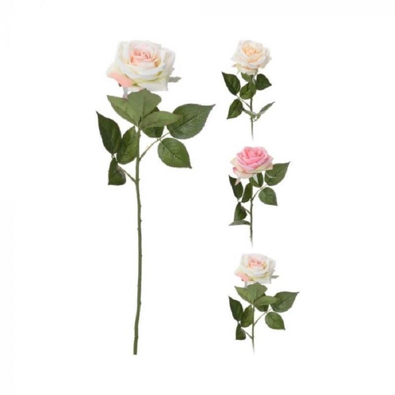 H S Collection Falsk Rose - Romantisk Dekoration til Hjemmet