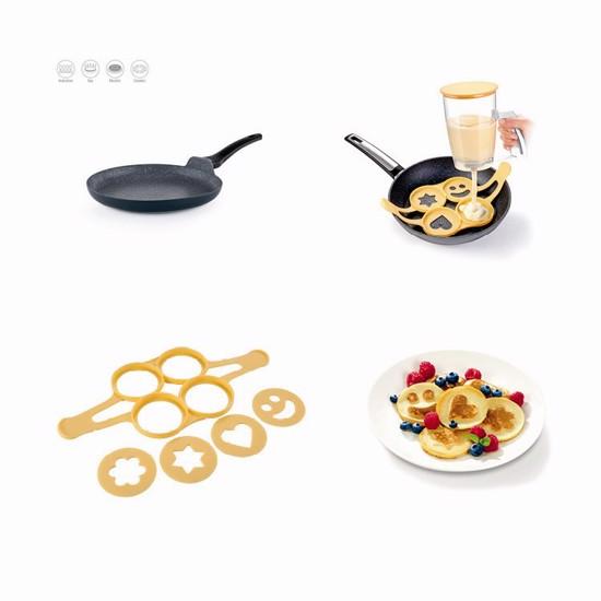 Pandekagesæt med Pande og Silikoneforme – Hurtig Levering!