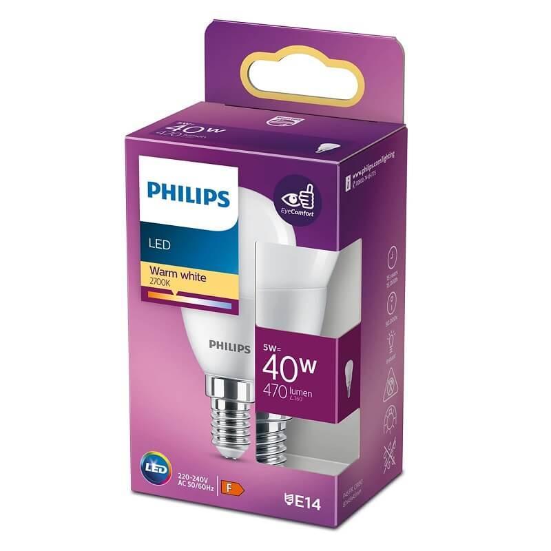 Philips LED Pære 40W E14 - Effektiv Belysning til Dit Hjem