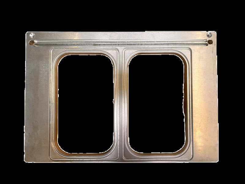 Saro Indlægsplade til SV400 i Rustfrit Stål - Tilbud!