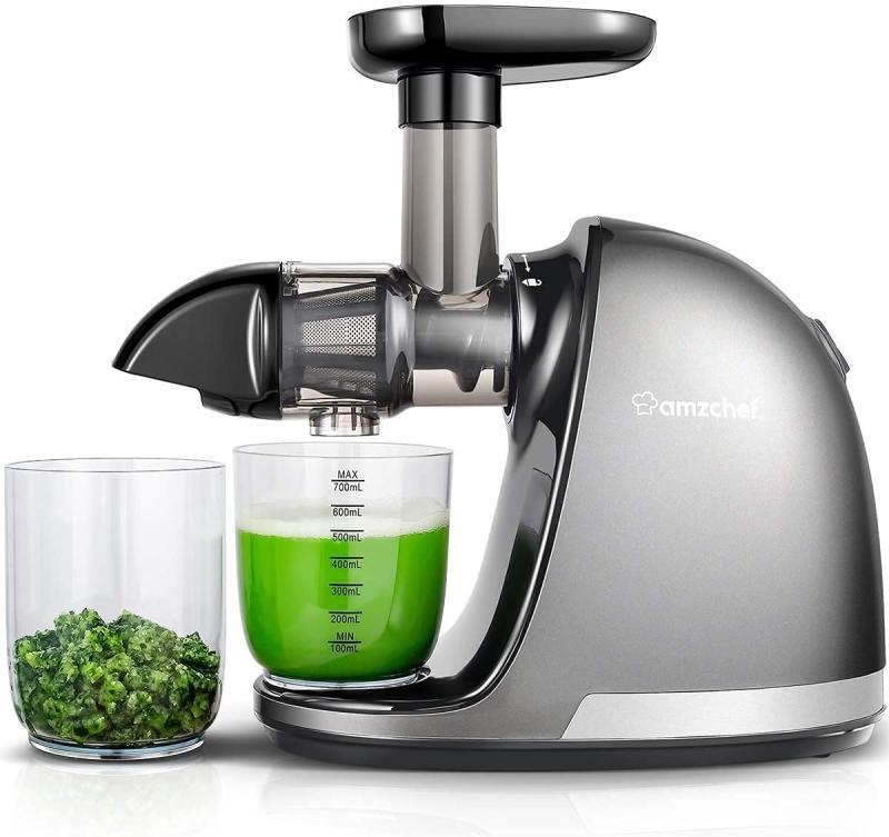 Maxigastro Slowjuicer – Få ren juice med 7-spiralsystem