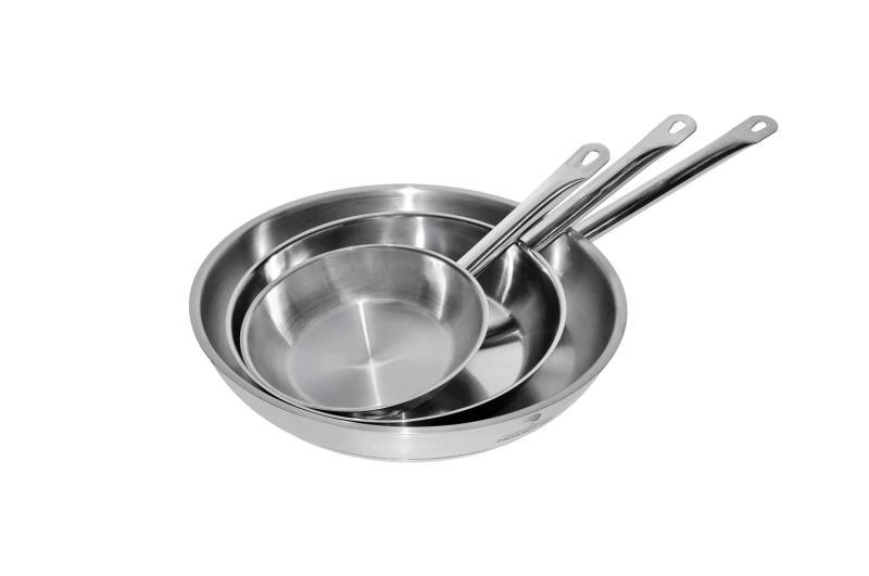 Professionel 32 cm Stegepande i Rustfrit Stål til Køkkenet