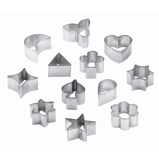 Metal Udstikker Sæt med 12 Motiver – Perfekt til Bagning!