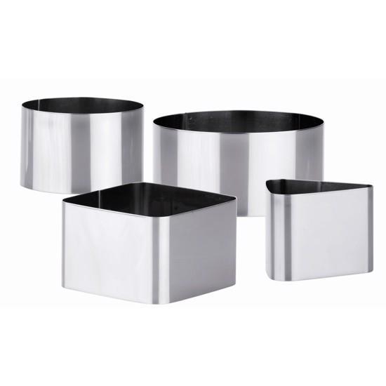 Udstikker Sæt i Rustfrit Stål – 4 Former til Kreativ Madlavning