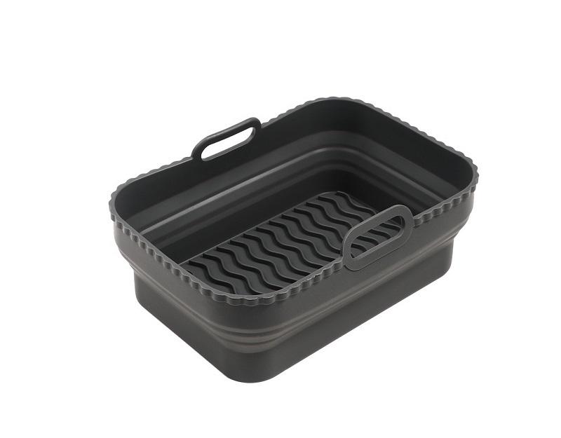 Foldbar Silikone Bradepande til Airfryer – Perfekt til Sund Mad