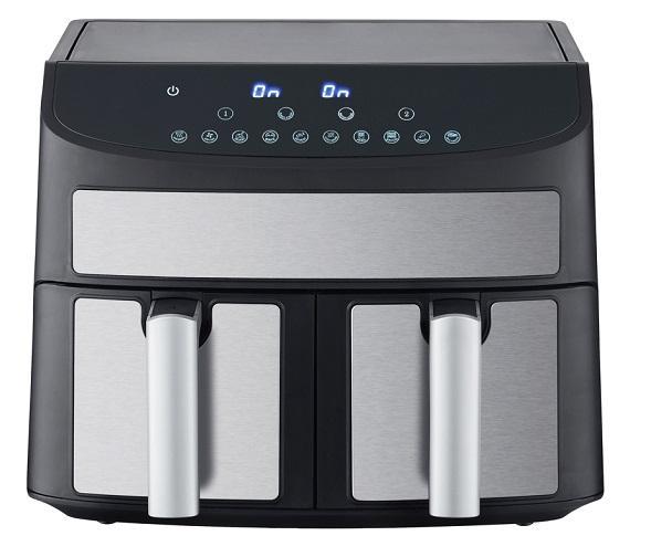 Deski Dual Airfryer 2 x 3,8L - Madlavning Revolution!