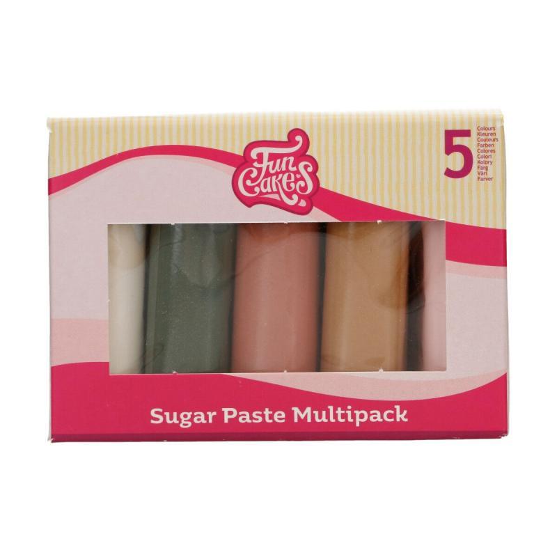 Funcakes Fondant Multipack - Glitrende Have 500g