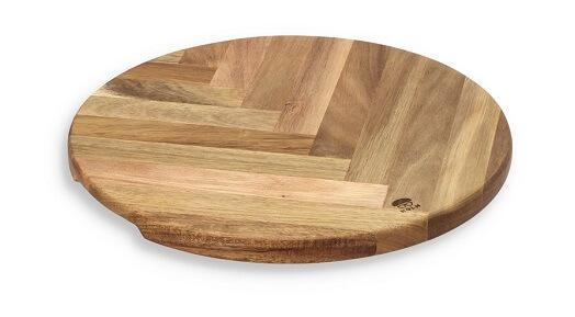 Holm Serveringsbræt Sildeben Ø30,5 cm - Stilfuld Præsentation